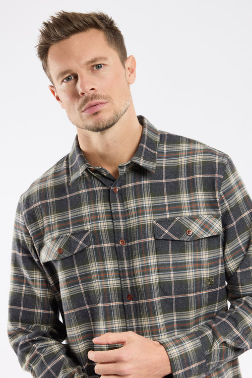 Chemise à carreaux confort - coton - Armor-lux - 2