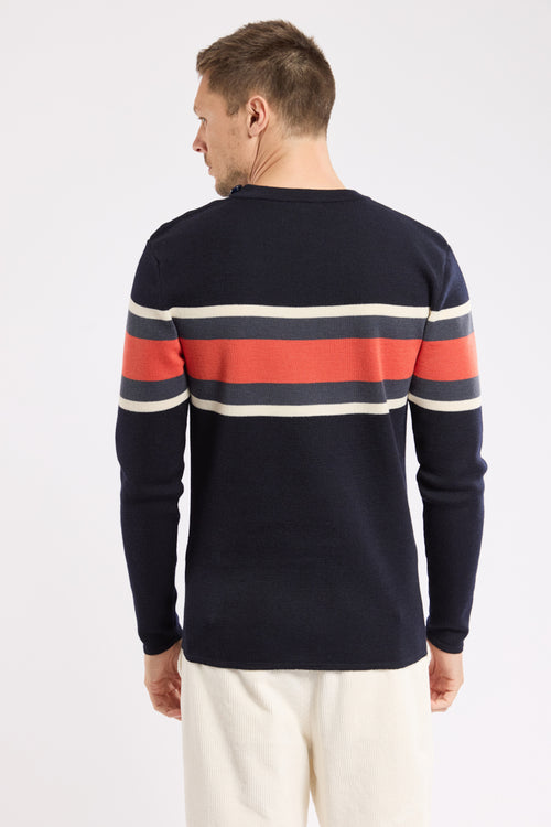 Pull rayé Deauville - laine - Armor-lux - 5