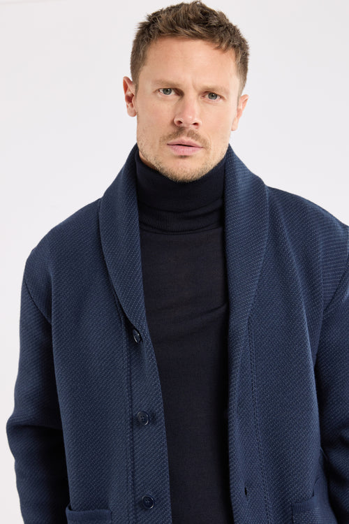 Strickjacke mit Schalkragen Deauville – Wolle - Armor-lux - 2