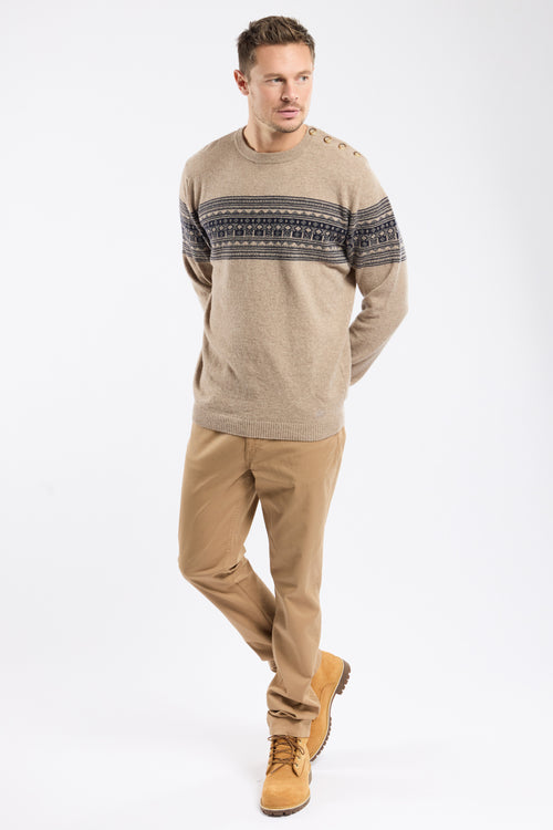 Jacquard fisherman jumper - cotton - Armor-lux - 3