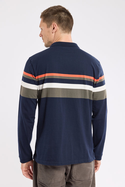 Deauville striped polo shirt - cotton - Armor-lux - 4