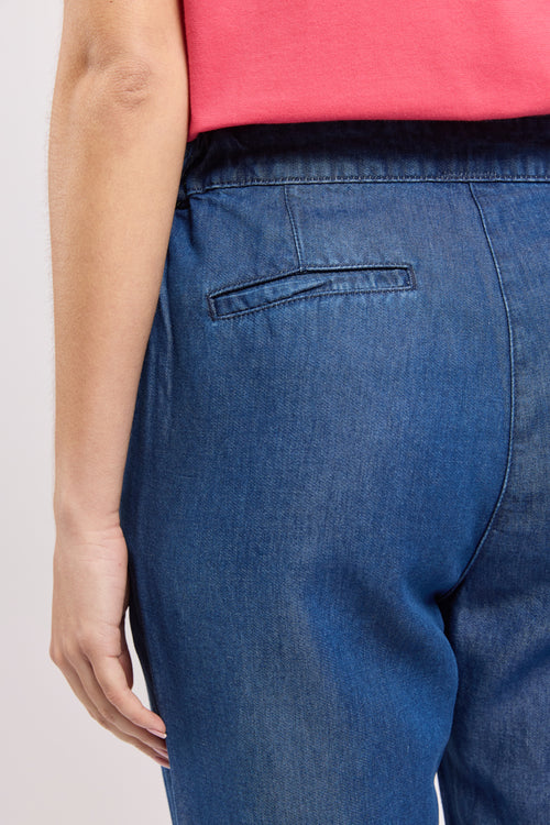 Pantalon taille élastique - lyocel - Armor-lux - 4