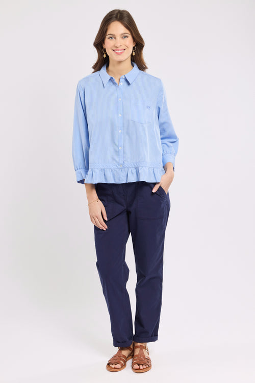 Bluse mit Volants Deauville - Armor-lux - 3