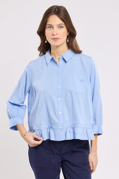 Bluse mit Volants Deauville - Armor-lux - 1