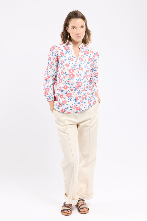 Chemiser fleuri Deauville - coton - Armor-lux - 3