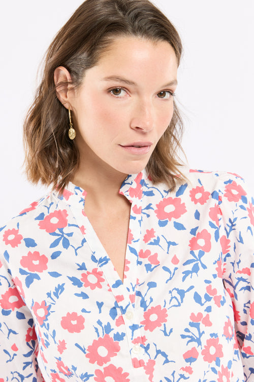 Chemiser fleuri Deauville - coton - Armor-lux - 2