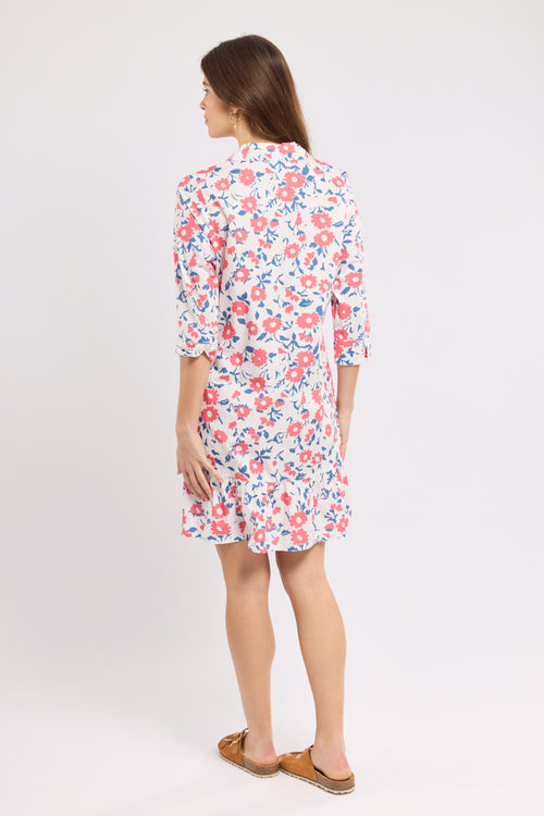 Deauville floral dress - cotton - Armor-lux - 4