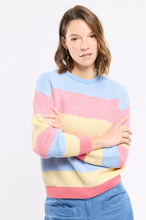 Pull point fantaisie Deauville - coton - Armor-lux - 1