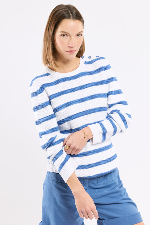 Nautical Sweater - Cotton - Armor-lux - 1