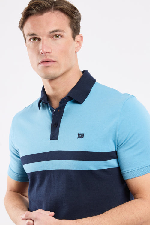 Polo bicolore Deauville - coton - Armor-lux - 2