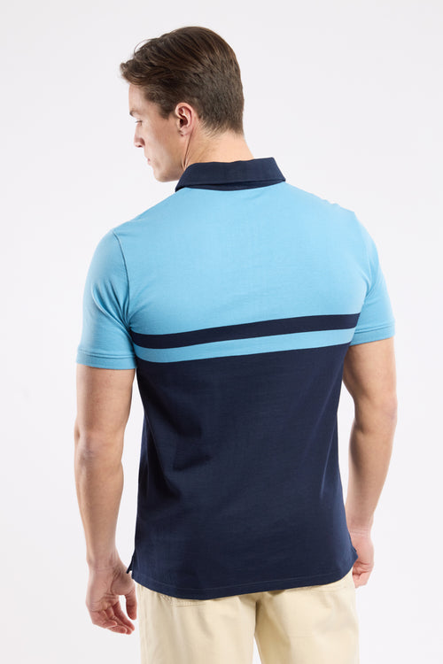 Polo bicolore Deauville - coton - Armor-lux - 4