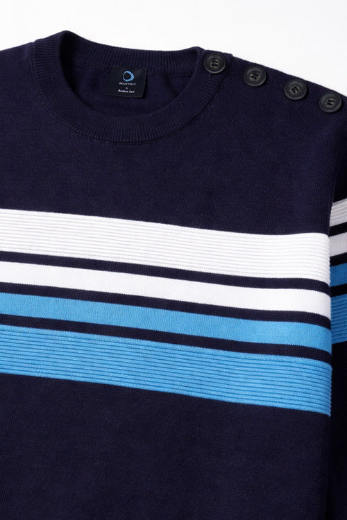 Deauville sailor sweater - cotton - Armor-lux - 3