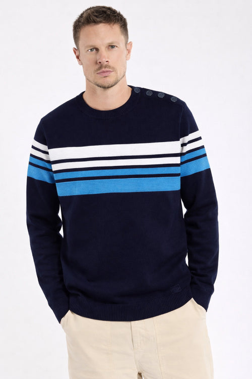 Pull marin Deauville - coton - Armor-lux - 1