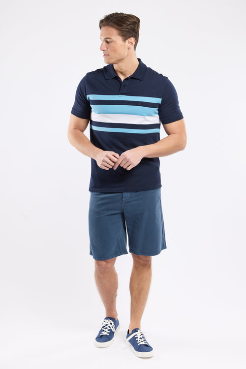 Two-tone polo shirt - lightweight cotton - Armor-lux - 3