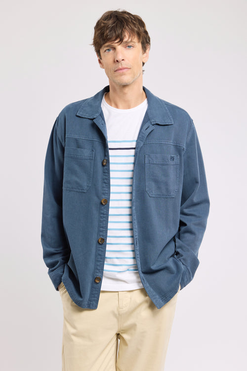 Deauville overshirt - cotton and lyocell - Armor-lux - 4
