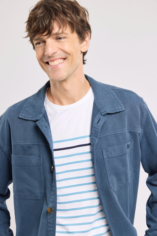 Deauville overshirt - cotton and lyocell - Armor-lux - 2