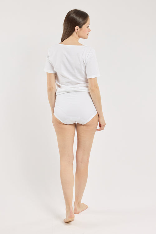 High-waisted briefs - combed cotton - Armor-lux - 3