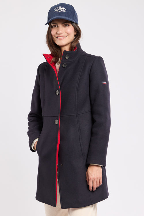 Manteau bi-colore - laine - Armor-lux - 4