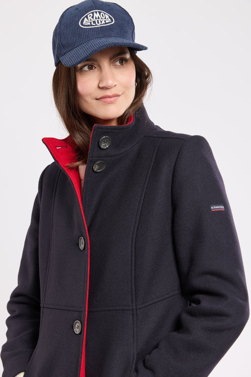 Manteau bi-colore - laine - Armor-lux - 3