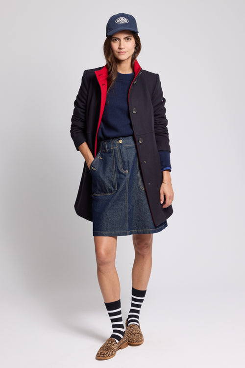 Two-colour coat - wool - Armor-lux - 1