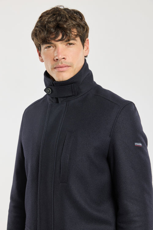 Manteau avec parementure - drap de laine - Armor-lux - 2