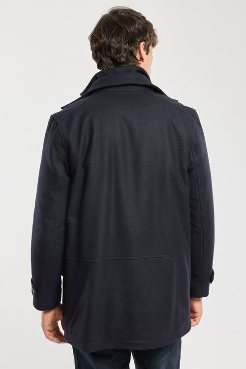 Manteau avec parementure - drap de laine - Armor-lux - 5