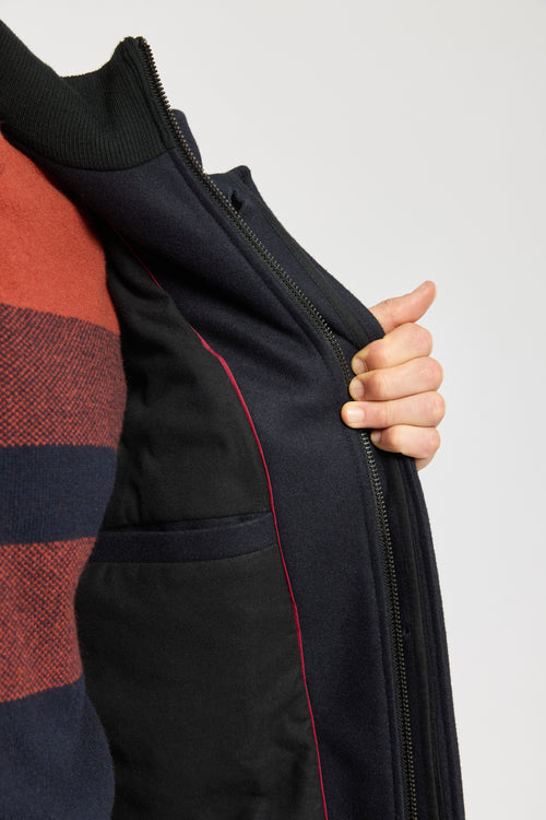 Manteau avec parementure - drap de laine - Armor-lux - 4