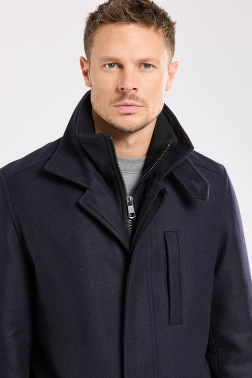 Manteau avec parementure - drap de laine - Armor-lux - 2