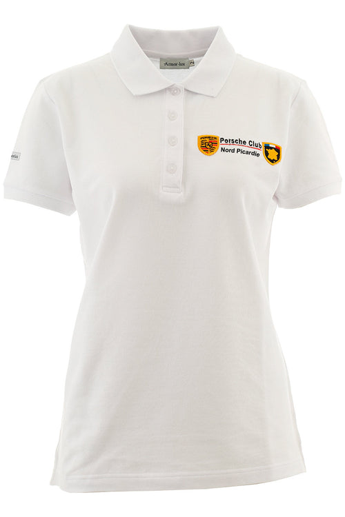 Polo Porsche club - Femme - blanc - Armor-lux - 1