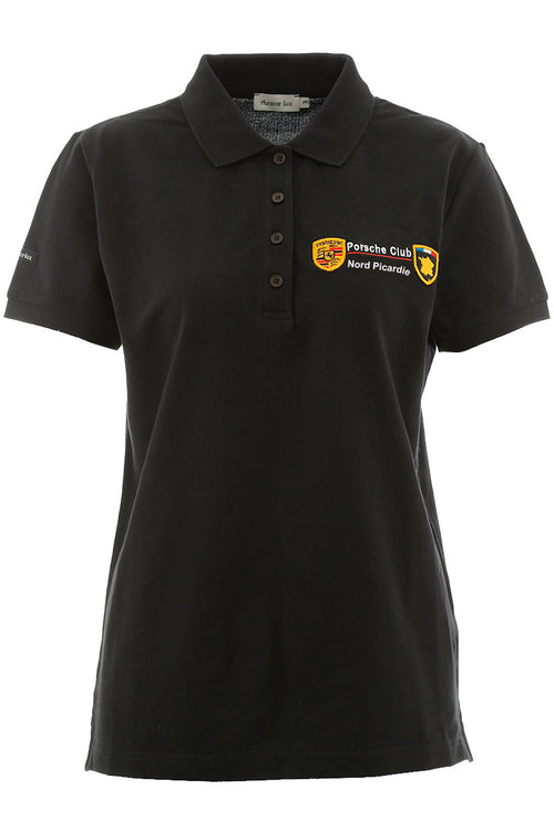 Polo Porsche club - Femme - noir - Armor-lux - 1