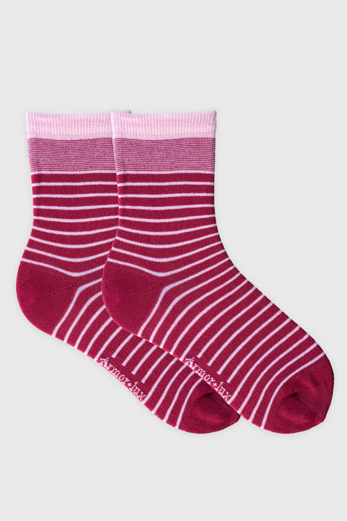 Chaussettes rayées - coton - Armor-lux - 1