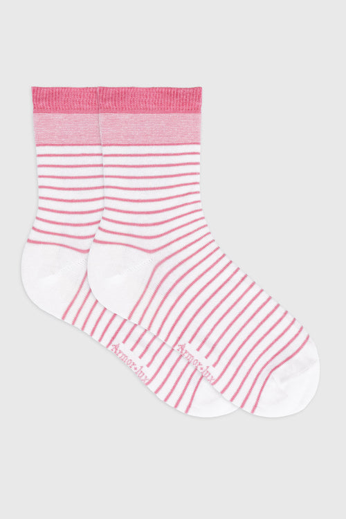 Chaussettes rayées - coton - Armor-lux - 1