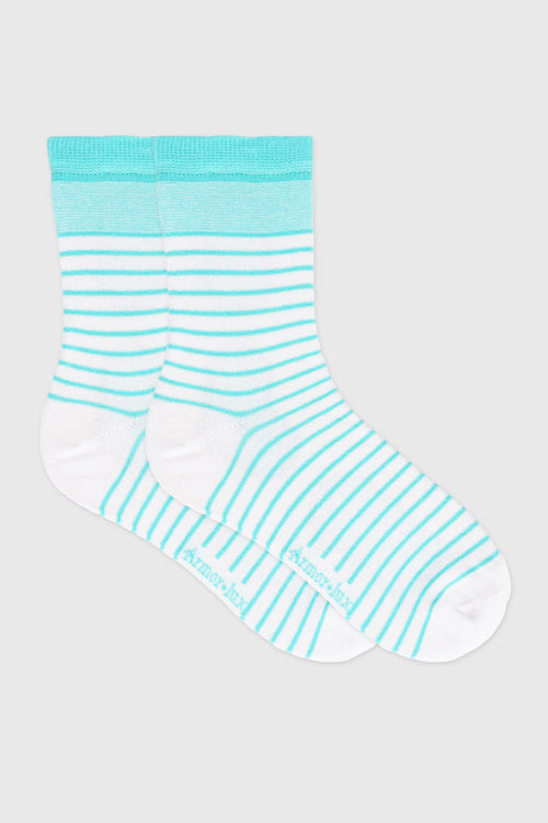 Chaussettes rayées - coton - Armor-lux - 1