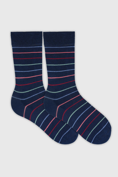 Chaussettes rayées - 39 au 46 - Armor-lux - 1