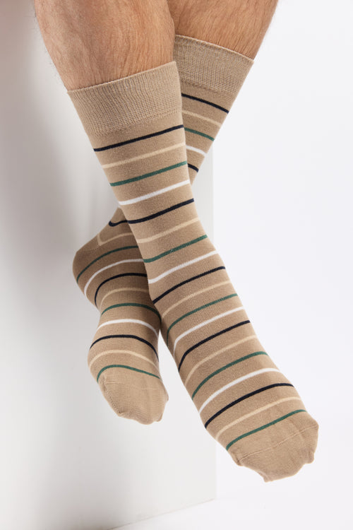 Gestreifte Socken für Herren – Baumwolle - Armor-lux - 1
