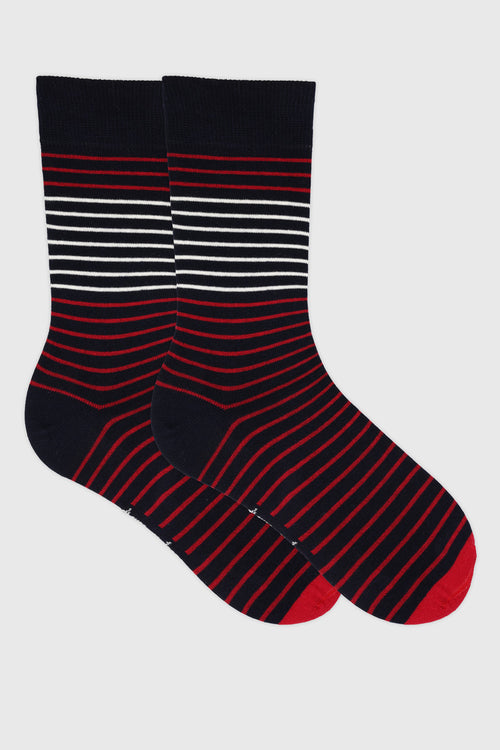 Chaussettes rayées Homme - coton - Armor-lux - 1