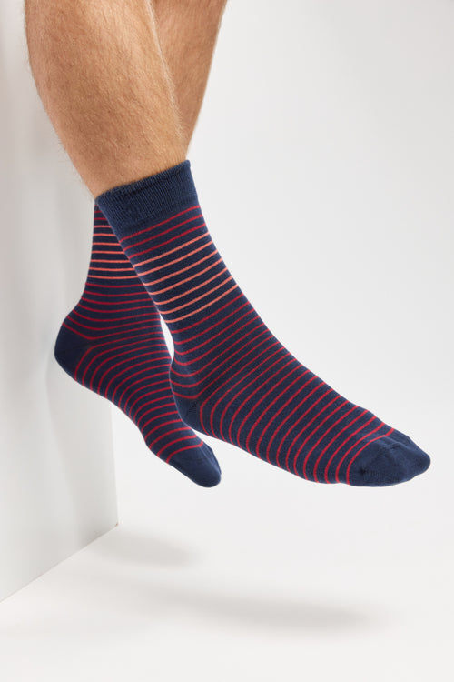 Striped socks - cotton - Armor-lux - 1