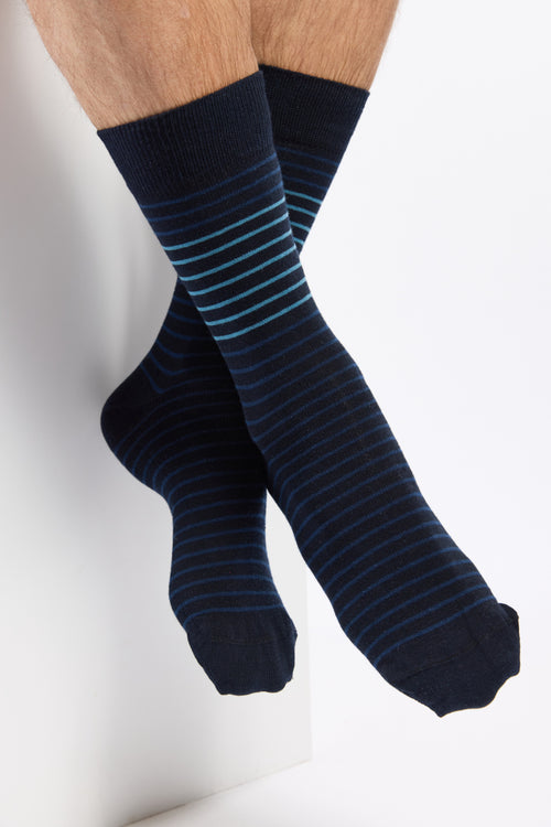 Gestreifte Socken für Herren – Baumwolle - Armor-lux - 1