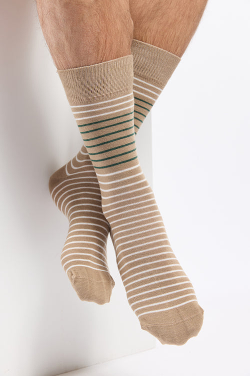 Gestreifte Socken für Herren – Baumwolle - Armor-lux - 1