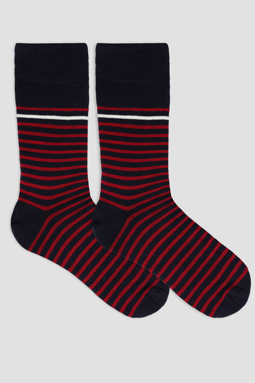 Chaussettes rayées Homme - coton - Armor-lux - 1