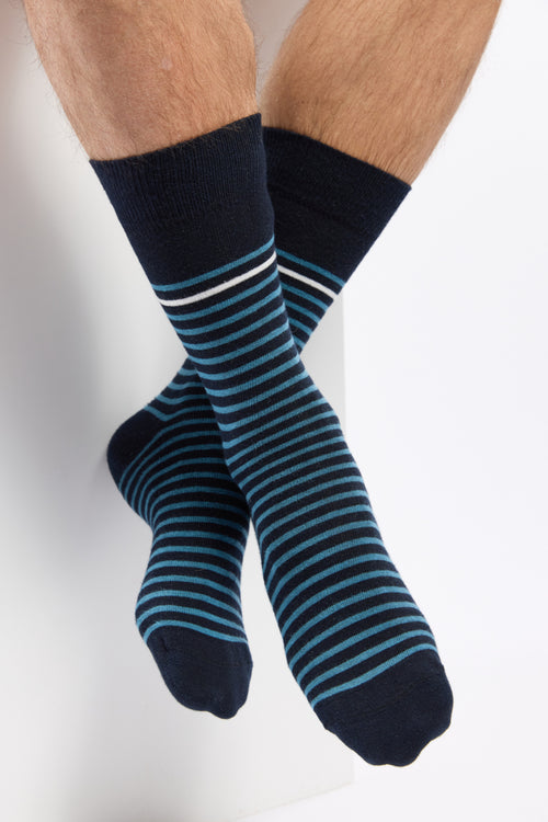 Gestreifte Socken für Herren – Baumwolle - Armor-lux - 1
