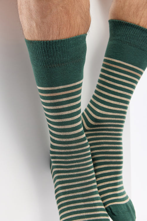Gestreifte Socken für Herren – Baumwolle - Armor-lux - 2
