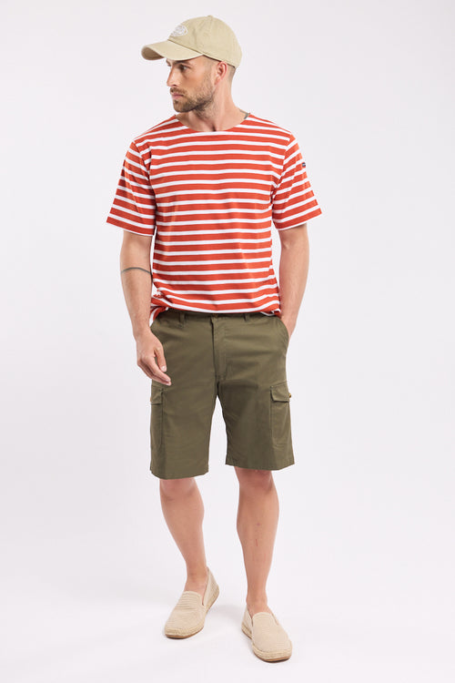 Cargo Bermuda shorts - cotton - Armor-lux - 1