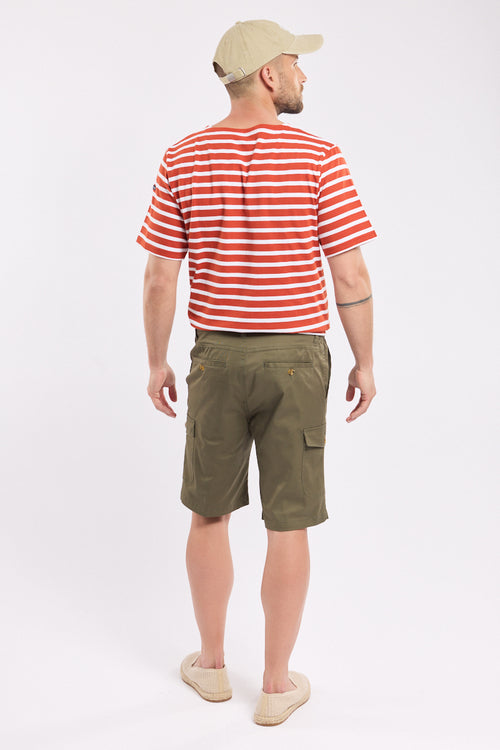 Cargo Bermuda shorts - cotton - Armor-lux - 4