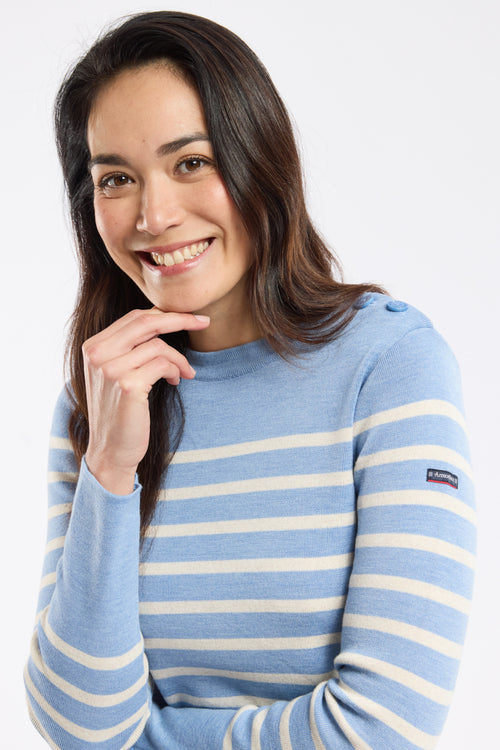 Pull marin rayé - laine et acrylique - Armor-lux - 3