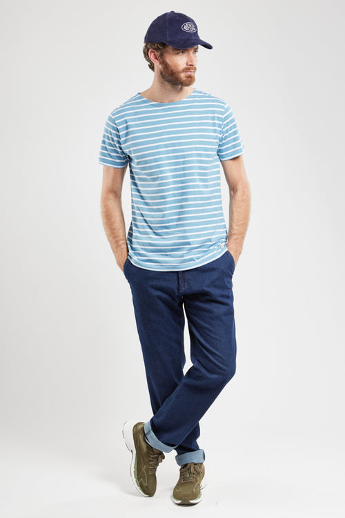 Jeans with elasticated waist - cotton - Armor-lux - 1