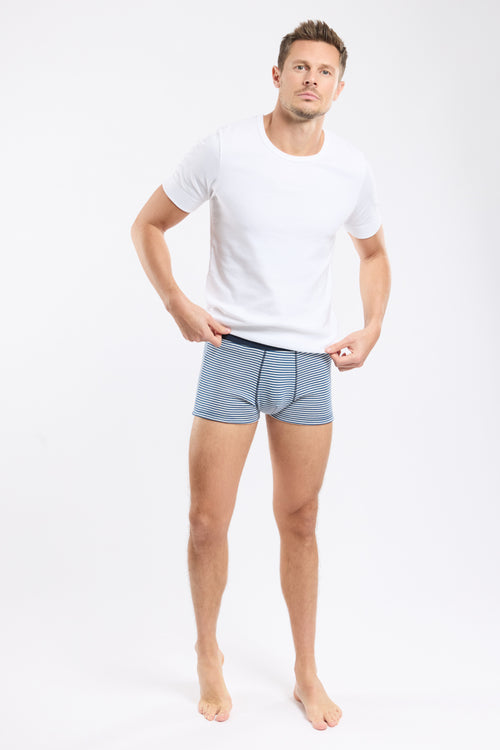 Gestreifte Boxershorts – Baumwolle - Armor-lux - 3