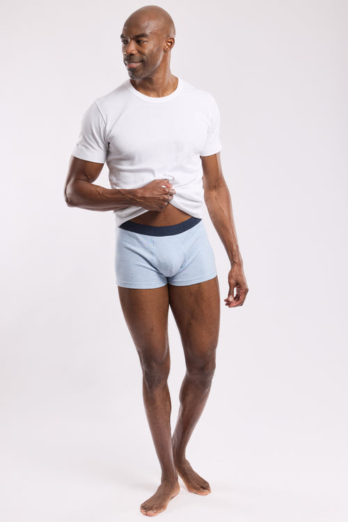 Einfarbige Boxershorts – Baumwolle - Armor-lux - 4