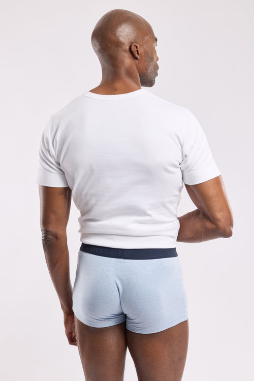 Einfarbige Boxershorts – Baumwolle - Armor-lux - 3