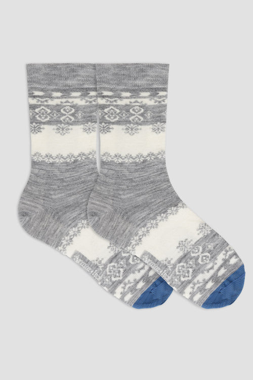 Chaussettes rayées - laine - Armor-lux - 1